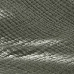 Federa quadrupla garza di cotone (60 x 60 cm) Victoria x Gaïa Verde rosmarino