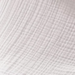 Federa quadrupla garza di cotone (60 x 60 cm) Victoria x Gaïa Bianco chantilly