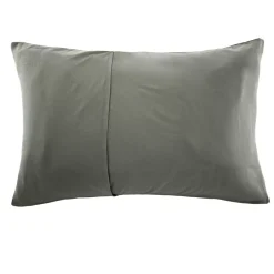Federa quadrupla garza di cotone (50 x 70 cm) Victoria x Gaïa Verde rosmarino