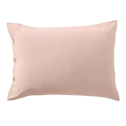 Federa rettangolare in percalle di cotone (50 x 80 cm) Diane Rose Blush