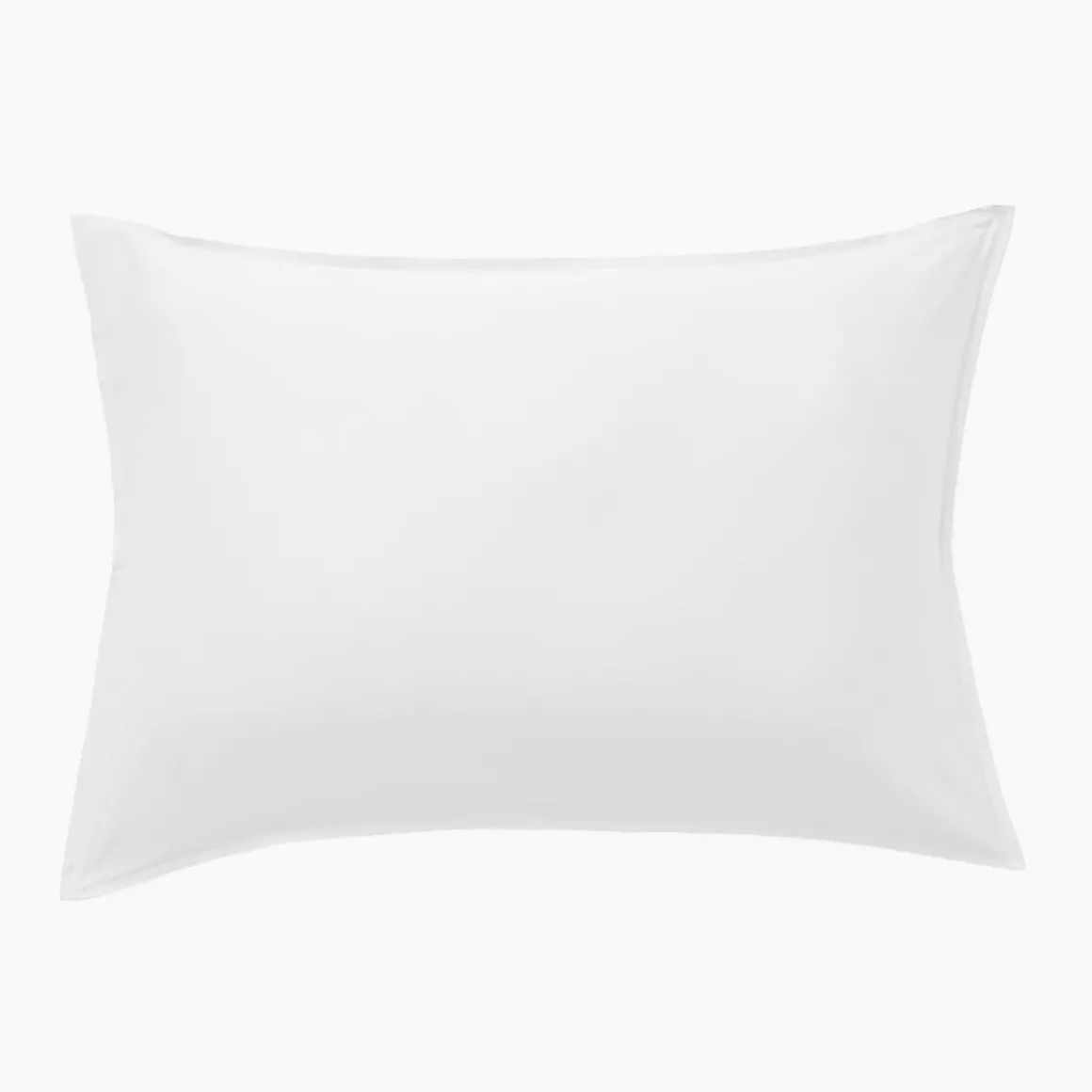 Federa rettangolare in raso di bambù (50 x 80 cm) Sienna Bianco chantilly