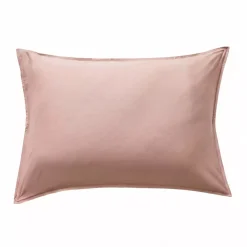 Federa rettangolare in satin di bambù (50 x 80 cm) Sienna Rose blush