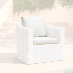 Federe per cuscini di ricambio per Poltrona Calvi Bianco