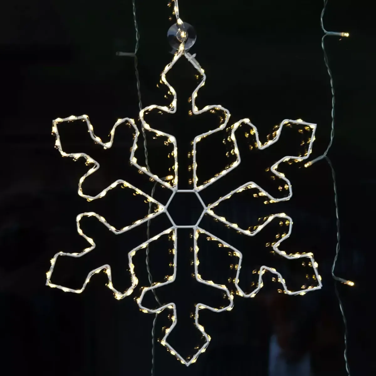 EMINZA Decorazioni E Oggetti Natalizi|Oggetti Decorativi E Illuminati-Fiocchi di neve luminosi Malo 220 LED