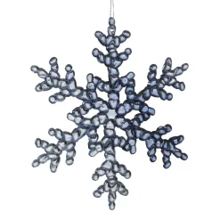 KAEMINGK Addobbi Natalizi-Fiocco di Natale da appendere (H15 cm) Ghiacciato bluastro