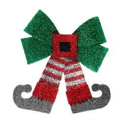 KOOPMAN Addobbi Natalizi-Fiocco di Natale (H33 cm) Gambe buffone farabutto