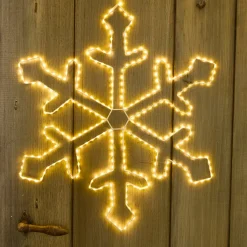 EMINZA Oggetti Decorativi E Illuminati|Decorazioni E Oggetti Natalizi-Fiocco luminoso da appendere 335 LED (D58 cm) Everest