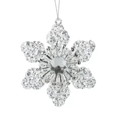 KAEMINGK Addobbi Natalizi-Fiore decorativo da appendere (D9 cm) Cortina
