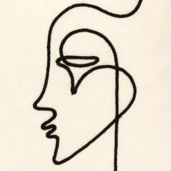 ATMOSPHERA Cuscini E Fodere-Fodera cuscino quadrato (40 cm) Visage