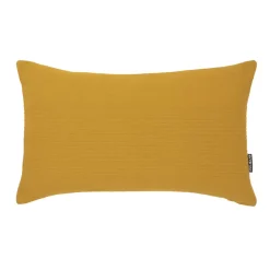 Fodera cuscino rettangolare cotone (30 x 50 cm) Léa Giallo zafferano