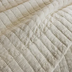 Fodera per cuscino quadrata in cotone (60 x 60 cm) Lena Beige Sabbia