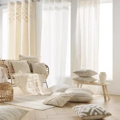 Fodera per cuscino quadrata juta (40 x 40 cm) Damia Beige