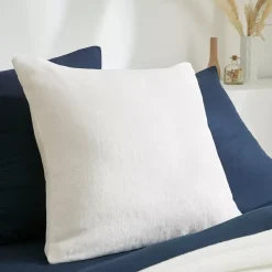 Fodera per cuscino quadrato in flanella (60 x 60 cm) Didou Avorio