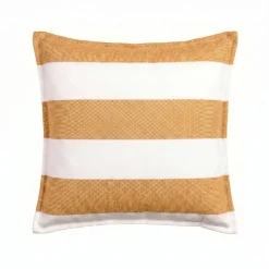 Fodera per cuscino quadrato per esterno idrorepellente (45 x 45 cm) Noa Giallo ocra
