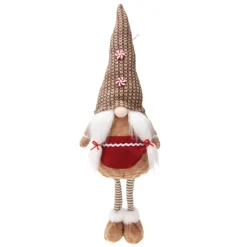 KOOPMAN Babbo Natale Animali E Personaggi-Folletto di Natale in piedi (H64 cm) Miss Caramelio