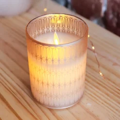 KOOPMAN Candele Natalizie-Fotofora con candela Strim