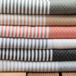 Fouta cotone riciclato (100 x 200 cm) Oceano Grigio