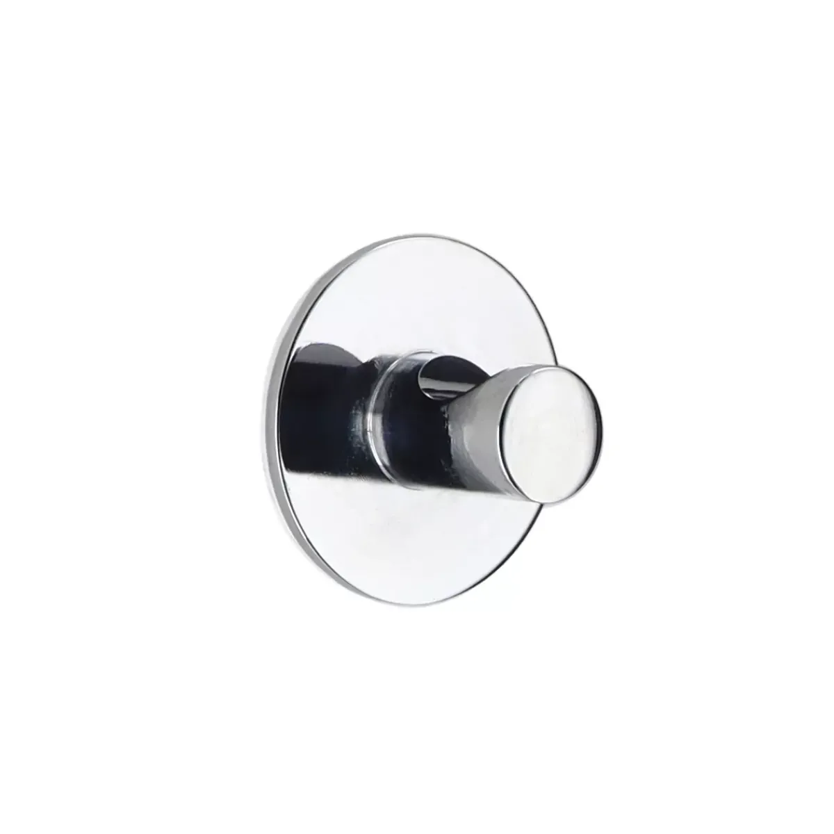 TENDANCE Contenitori Bagno-Gancio adesivo 3M (D4 cm) Zinc Cromato