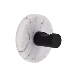 TENDANCE Contenitori Bagno-Gancio adesivo singolo effetto marmo Sema