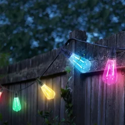 KAEMINGK Luci Per Esterno-Ghirlanda da giardino collegabile 10 LED (4,5 m) Festa in giardino
