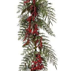 KAEMINGK Ghirlanda In Abete Artificiale-Ghirlanda decorata Bélya