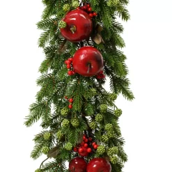 KAEMINGK Ghirlanda In Abete Artificiale-Ghirlanda di abete (180 cm) Mele dolci