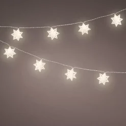 KAEMINGK Ghirlande Di Luci-Ghirlanda di luci a pile 10 LED (2,25 m) Fiocchi di carta