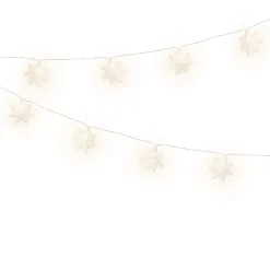 KAEMINGK Ghirlande Di Luci-Ghirlanda di luci a pile 10 LED (2,25 m) Fiocchi di carta