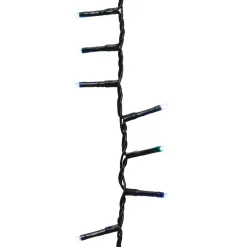 KAEMINGK Ghirlande Di Luci-Ghirlanda di luci 11 m 500 LED cavo verde NewLuxe Tricolore Verde/Blu/Bianco