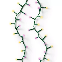 KAEMINGK Ghirlande Di Luci-Ghirlanda di luci 11 m 500 LED cavo verde NewLuxe Bicolore Rosa/bianco