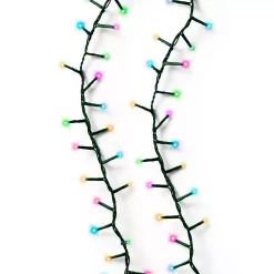 KAEMINGK Guilande Di Luci Grande Lunghezza|Ghirlande Di Luci-Ghirlanda di luci 45 m 2000 LED cavo verde NewLuxe Multicolor pastello