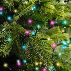 KAEMINGK Guilande Di Luci Grande Lunghezza|Ghirlande Di Luci-Ghirlanda di luci 45 m 2000 LED cavo verde NewLuxe Multicolor pastello