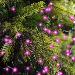 KAEMINGK Ghirlande Di Luci-Ghirlanda di luci 11 m 500 LED cavo verde NewLuxe Rosa