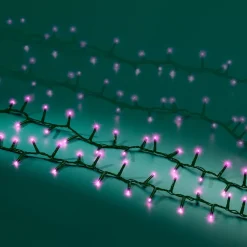 KAEMINGK Ghirlande Di Luci-Ghirlanda di luci 16 m 750 LED cavo verde NewLuxe Rosa