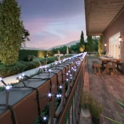 KAEMINGK Ghirlande Di Luci-Ghirlanda di luci Solare ricaricabile 18 m 240 LED