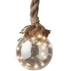 KAEMINGK Decorazioni E Oggetti Natalizi|Oggetti Decorativi E Illuminati-Ghirlanda luminosa a pile 30 LED (14 cm) Bianco caldo