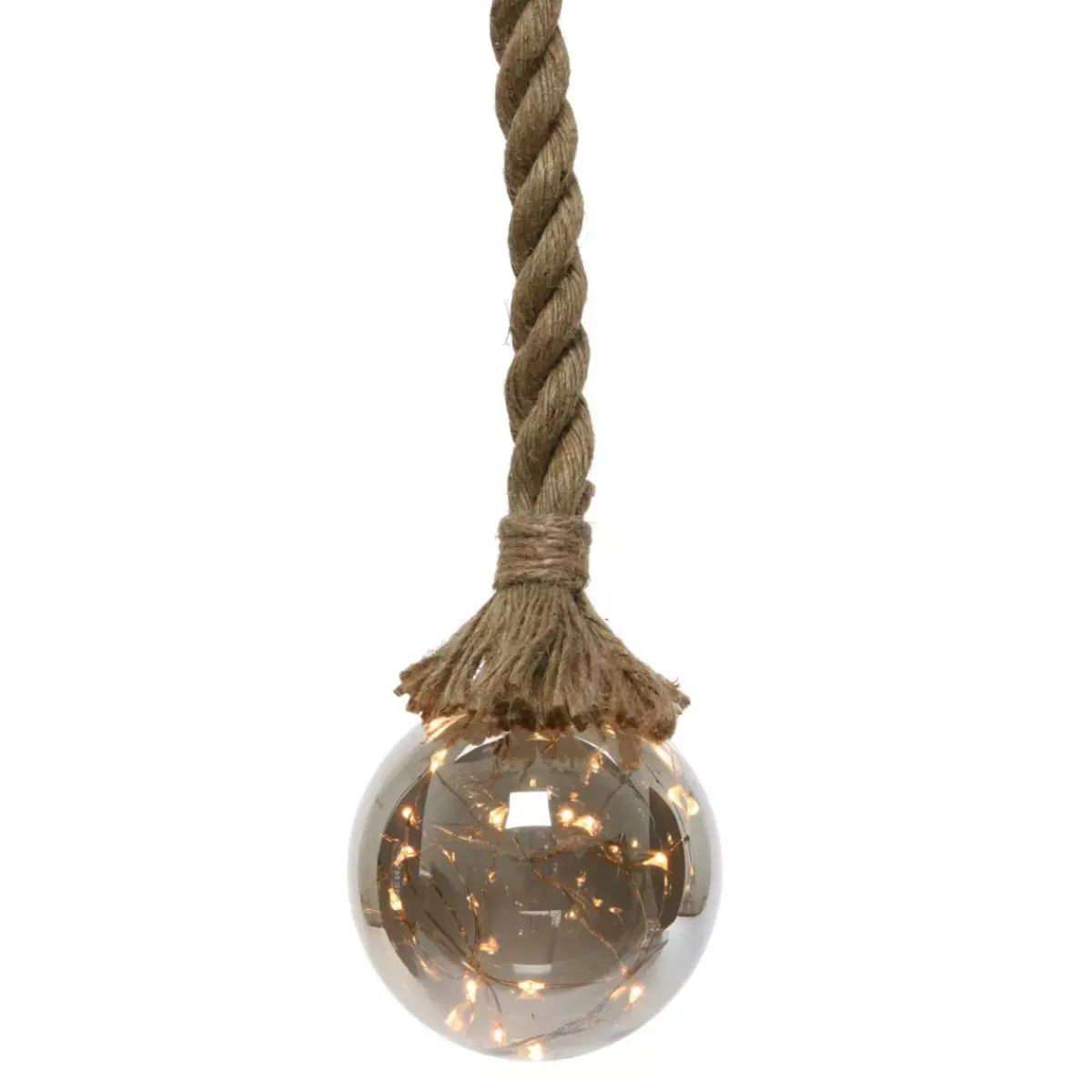 KAEMINGK Decorazioni E Oggetti Natalizi|Oggetti Decorativi E Illuminati-Ghirlanda luminosa a pile 30 LED (14 cm) Bianco caldo