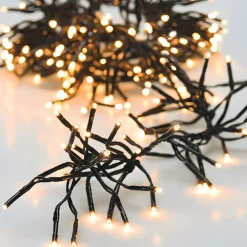 KOOPMAN Guilande Di Luci Grande Lunghezza|Ghirlande Di Luci-Ghirlanda luminosa Boa 21,80 m Bianco caldo 3000 LED CN