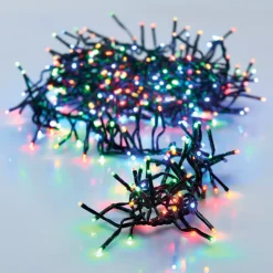 KOOPMAN Ghirlande Di Luci-Ghirlanda luminosa Boa 11 m Multicolore 1512 LED CN