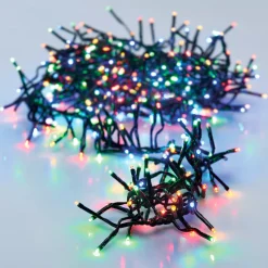 KOOPMAN Ghirlande Di Luci-Ghirlanda luminosa Boa 8,40 m Multicolore 1152 LED CN