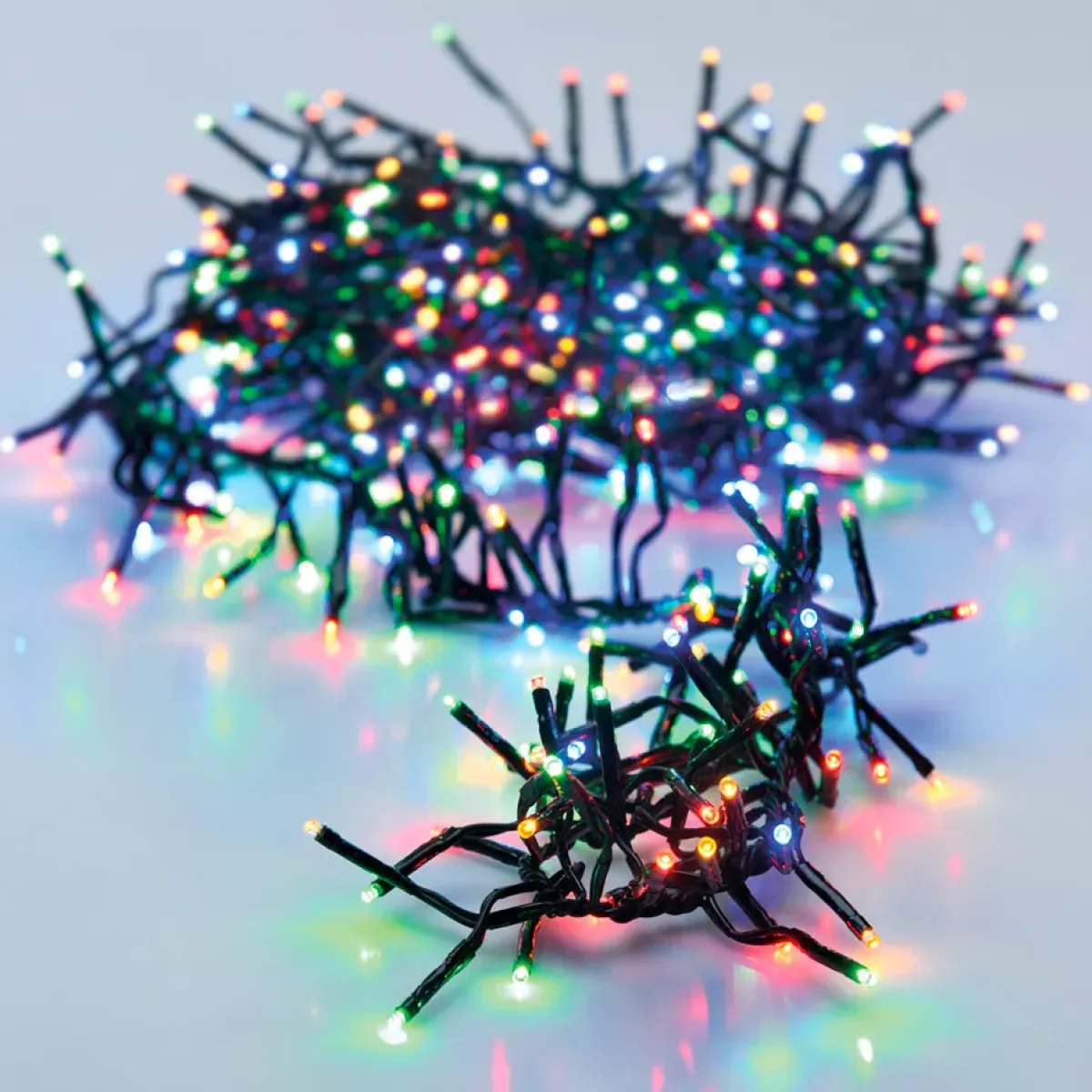 KOOPMAN Ghirlande Di Luci-Ghirlanda luminosa Boa 8,40 m Multicolore 1152 LED CN