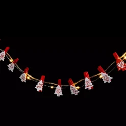 Feeric Lights & Christmas Oggetti Decorativi E Illuminati|Ghirlande Luminose Decorative-Ghirlanda luminosa Calendario dell'avvento 24 LED