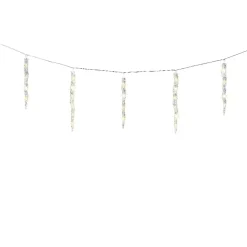 KAEMINGK Ghirlande Di Luci-Ghirlanda luminosa collegabile 3,60 m 60 LED Ghiaccioli effetto Flash