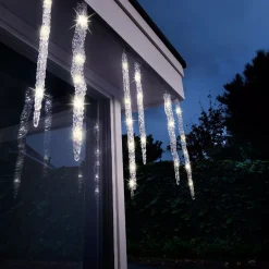 KAEMINGK Ghirlande Di Luci-Ghirlanda luminosa collegabile 3,60 m 60 LED Ghiaccioli effetto Flash
