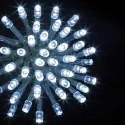 Feeric Lights & Christmas Ghirlande Di Luci-Ghirlanda luminosa CT Bianco freddo 100 LED