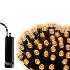 KAEMINGK Guilande Di Luci Grande Lunghezza|Ghirlande Di Luci-Ghirlanda luminosa Durawise 27,50 m Bianco caldo 368 LED CN