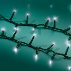 EMINZA Guilande Di Luci Grande Lunghezza|Ghirlande Di Luci-Ghirlanda luminosa Lusso 22,50 m Bianco freddo 1000 LED CV