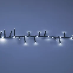 KOOPMAN Ghirlande Di Luci-Ghirlanda luminosa 15 m 1060 LED cavo nero effetto cascata