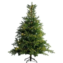 EMINZA Guilande Di Luci Grande Lunghezza|Ghirlande Di Luci-Ghirlanda luminosa 34 m 1500 LED cavo verde Luxe Bianco caldo Champagne