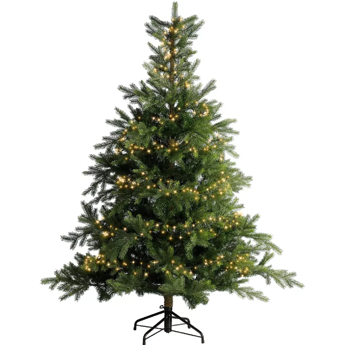 KAEMINGK Ghirlande Di Luci-Ghirlanda luminosa 16 m 750 LED cavo verde Luxe Bianco caldo dorato